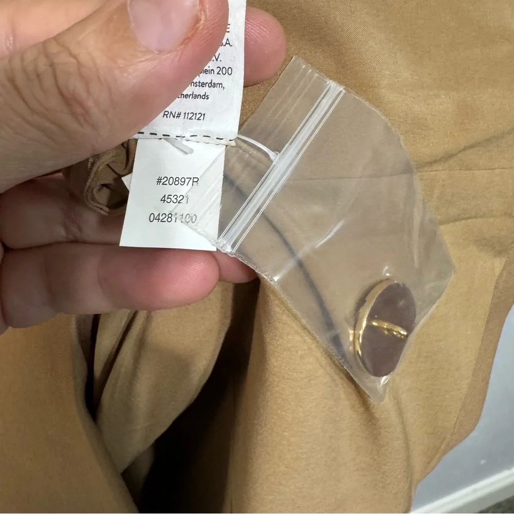 NWT SPANX Ponte vest Tan Sleeveless Dress small - Picture 9 of 9